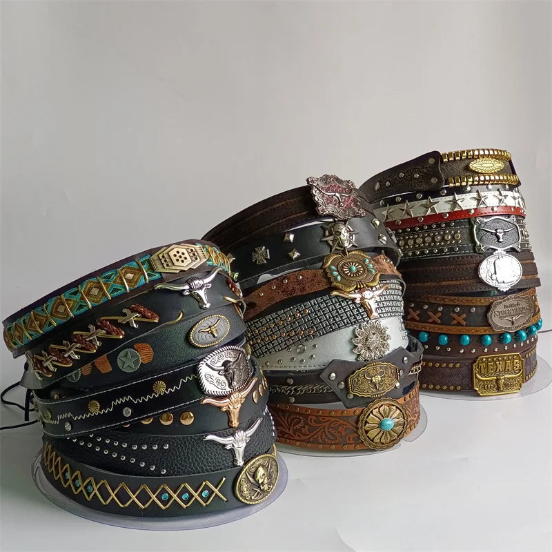Artisanal Bullhead Western Rope Band