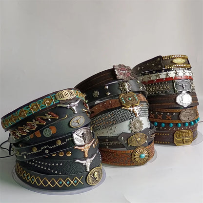 Artisanal Bullhead Western Rope Band