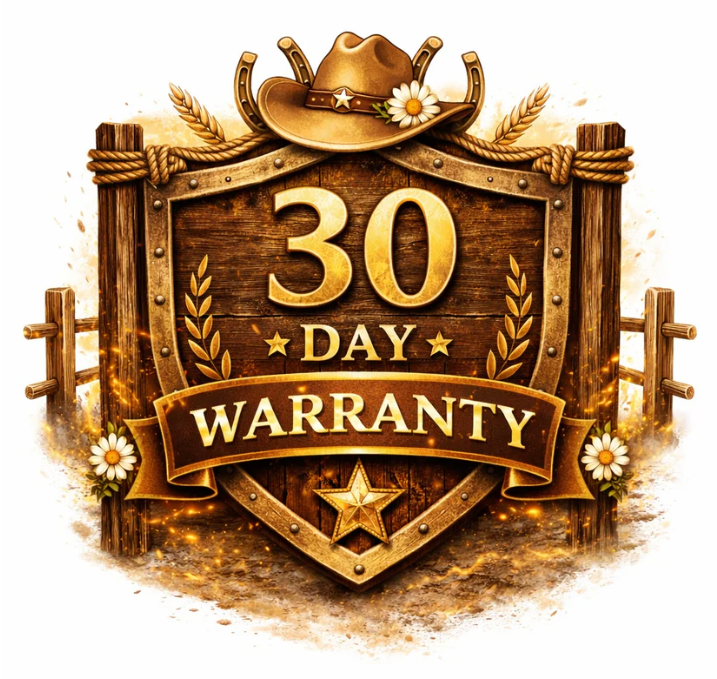 30 Day Warranty