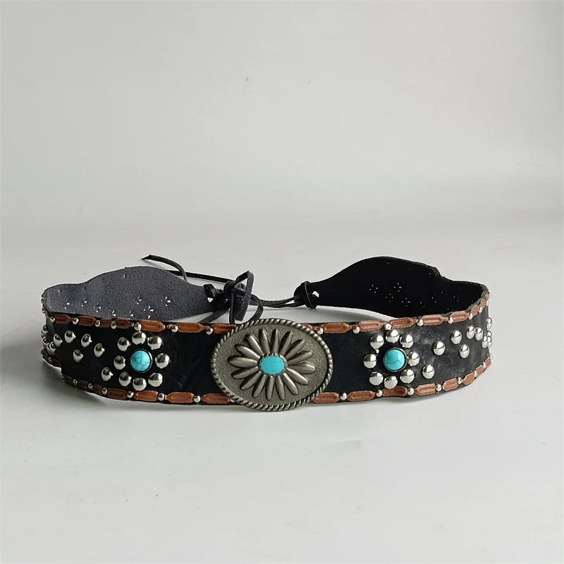 Artisanal Bullhead Western Rope Band