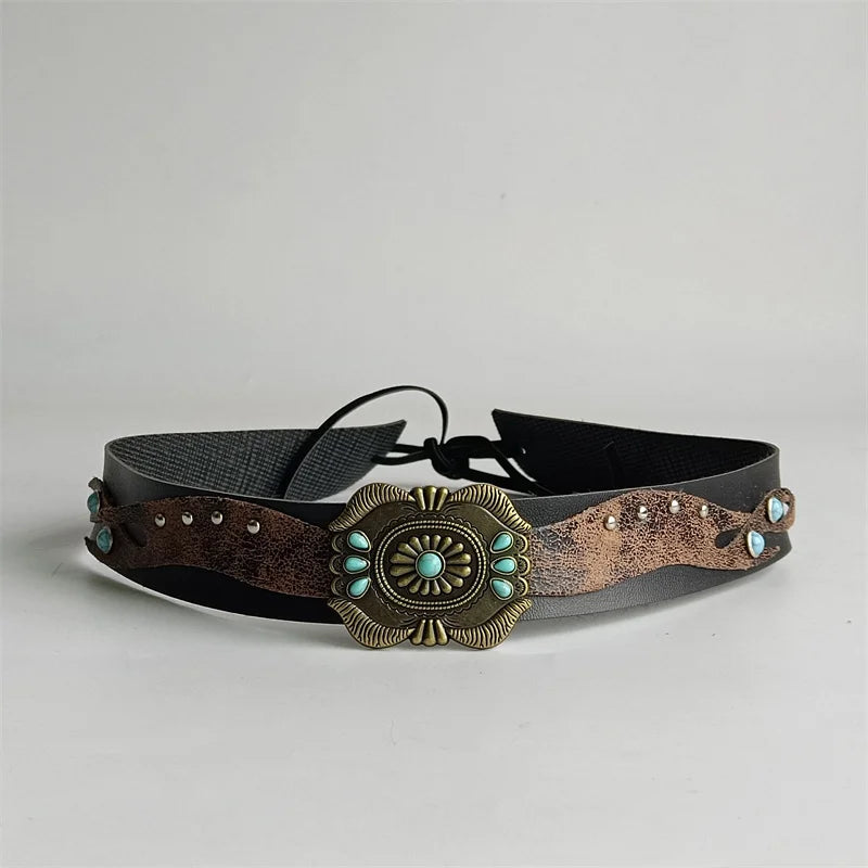 Artisanal Bullhead Western Rope Band