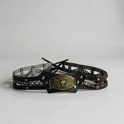 Artisanal Bullhead Western Rope Band