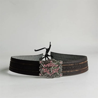 Artisanal Bullhead Western Rope Band