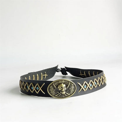 Artisanal Bullhead Western Rope Band