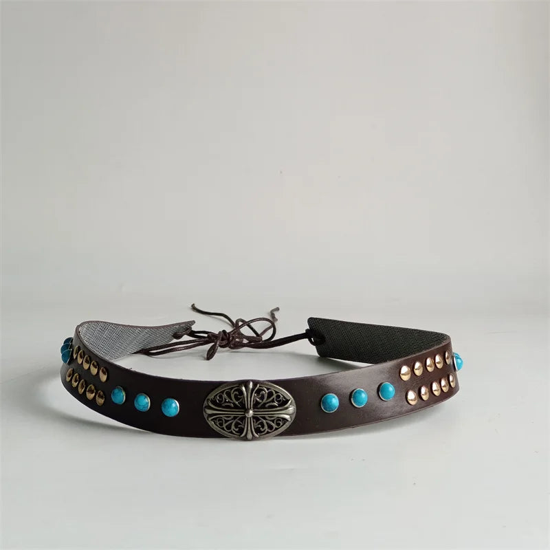 Artisanal Bullhead Western Rope Band