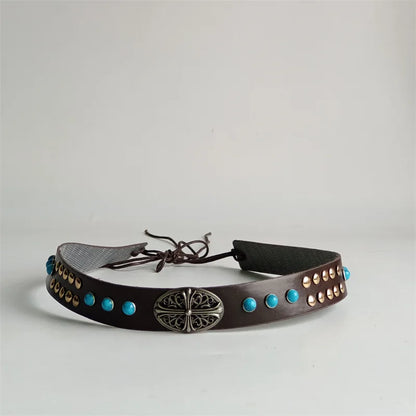 Artisanal Bullhead Western Rope Band