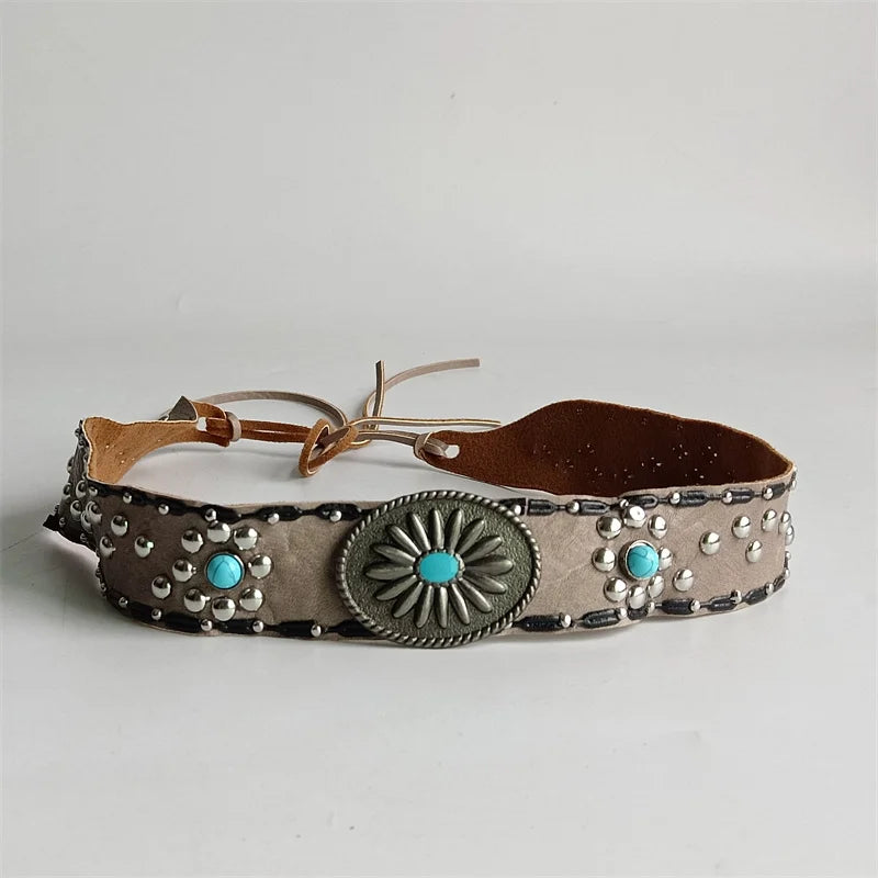 Artisanal Bullhead Western Rope Band