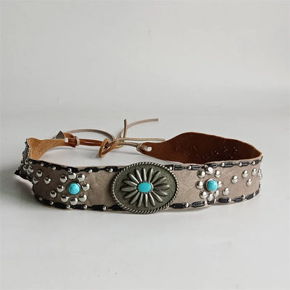 Artisanal Bullhead Western Rope Band