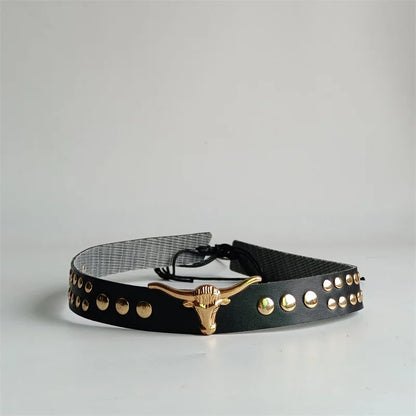 Artisanal Bullhead Western Rope Band