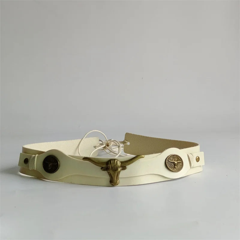 Artisanal Bullhead Western Rope Band