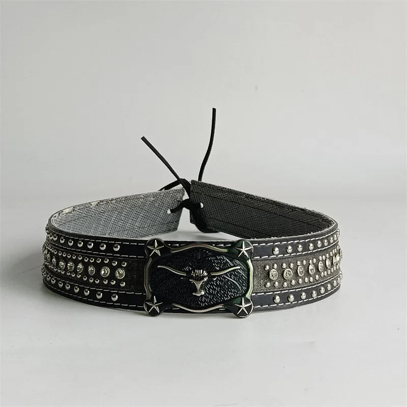 Artisanal Bullhead Western Rope Band