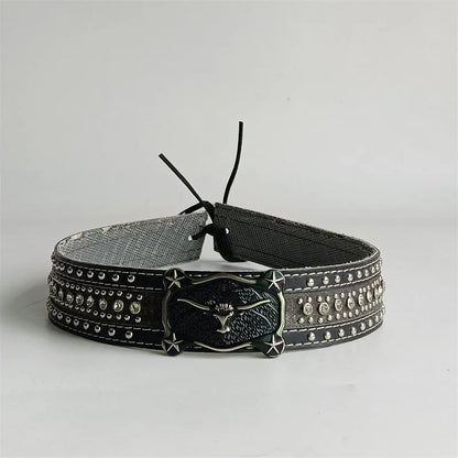 Artisanal Bullhead Western Rope Band