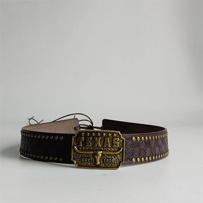 Artisanal Bullhead Western Rope Band