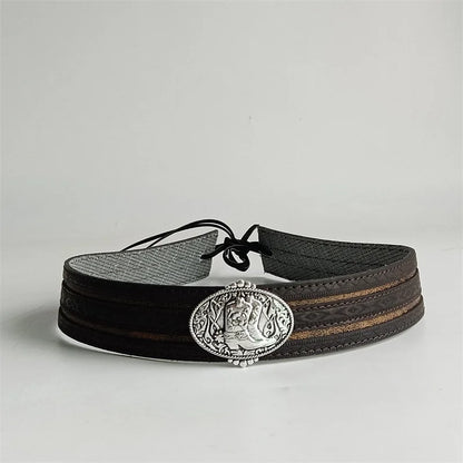 Artisanal Bullhead Western Rope Band