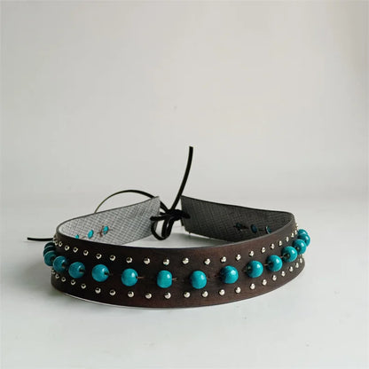 Artisanal Bullhead Western Rope Band