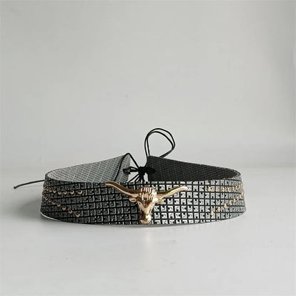 Artisanal Bullhead Western Rope Band
