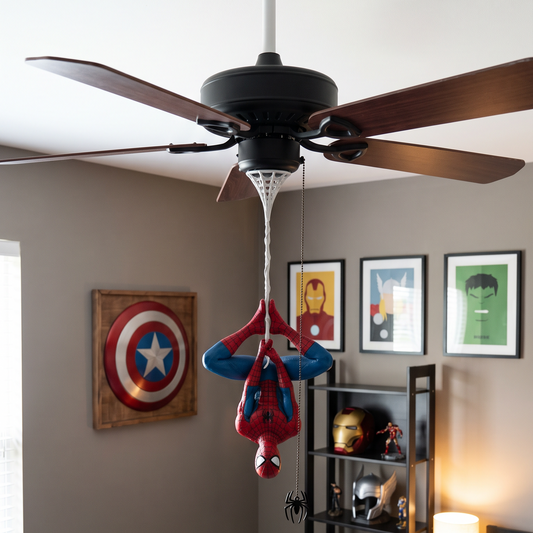 HeroFan™ Spiderman Fan Attachment